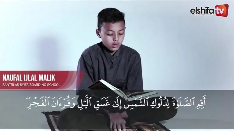 Sangat Menyentuh, Merdunya bacaan Quran Murid Assyifa Boarding School Subang