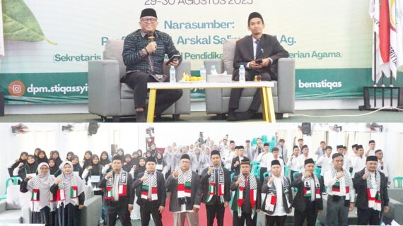 Stadium General PBAK 2025: Mahasiswa Baru STIQ As-Syifa Raih Tips Sukses Akademik dan Kehidupan dari Sekjen Pendis Kemenag